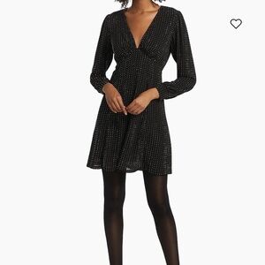 Michael Kors Black Long Sleeve Dress
